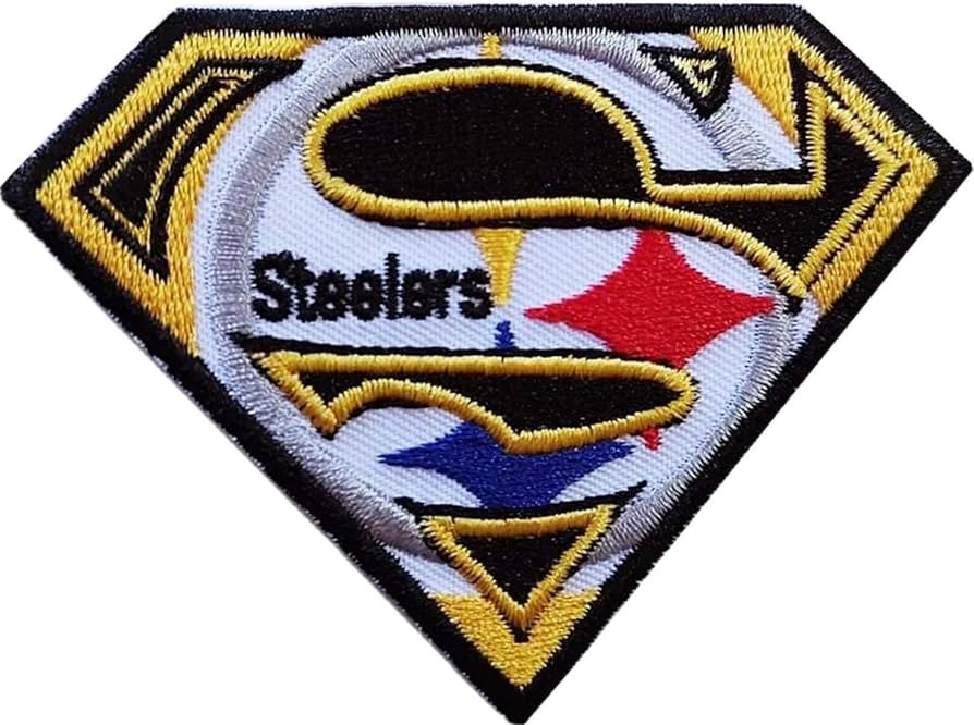 New Steelers Embroidery Patch Accessory Backpack Armband Sticker Gift Patch Decorative Patch Embr... | Amazon (US)