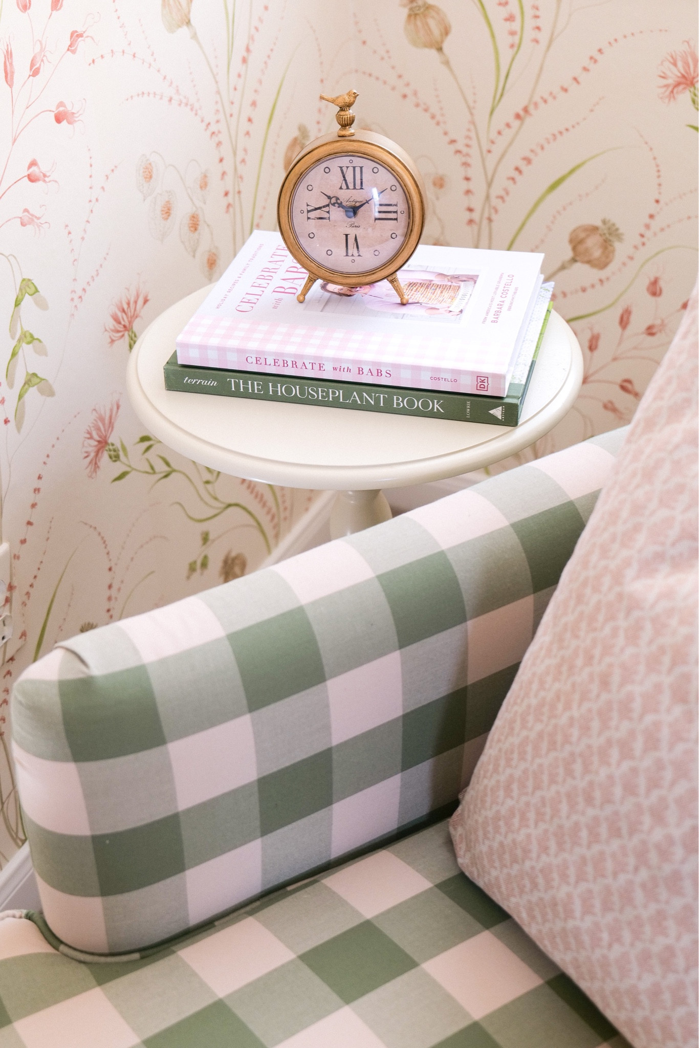 After all of the updates, the room looks inviting and comfortable, and is the perfect place for guests to relax. We’re so happy with how the room turned out and can’t wait to have our first visitors stay in this newly updated pink & green guest bedroom.

#LTKhome #LTKsalealert #LTKunder100