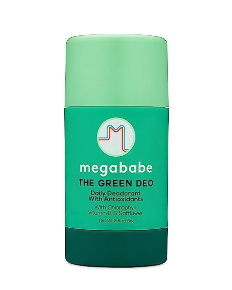 Megababe Daily Deodorant - The Green Deo with Anti-Antioxidants | Aluminum-Free, All Natural | 2.... | Amazon (US)