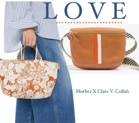 Mother denim X Clare V. Collab
Bag, purse, crossbodyy

#LTKstyletip #LTKover40 #LTKitbag