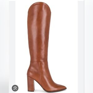 Steve Madden Bixby Boot in Cognac Leathern | Poshmark
