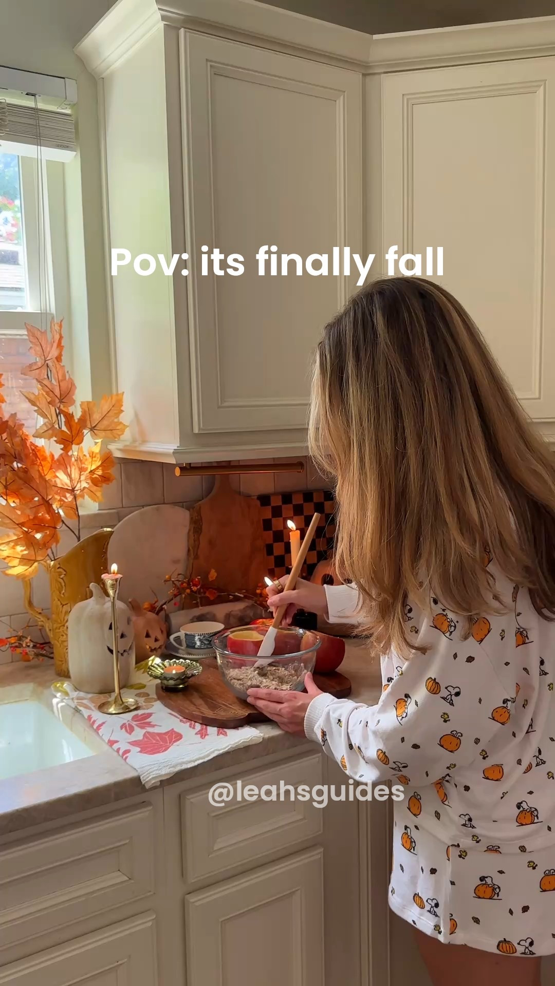 Cozy fall baking!! 

#LTKSeasonal