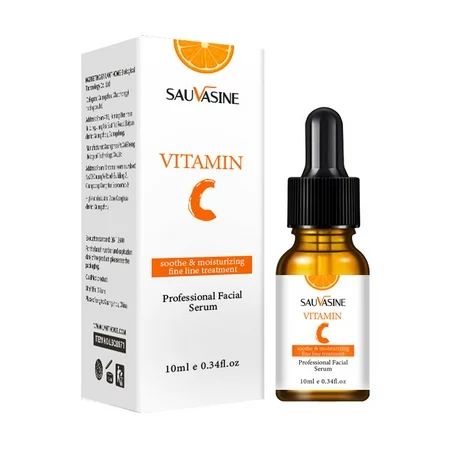Vitamin C Serum - 22% Vitamin C serum for Face & Skin-Antioxidant Rich Formulation with 5% Hyaluronic Acid 1% Ferulic Acid | Walmart (US)