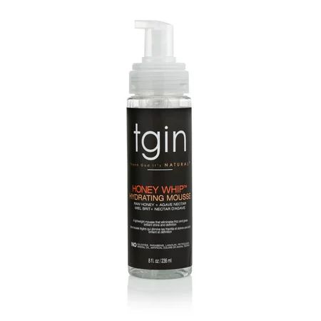 Thank God It s Natural (tgin) Honey Whip Hydrating Mousse For Natural Hair | Walmart (US)