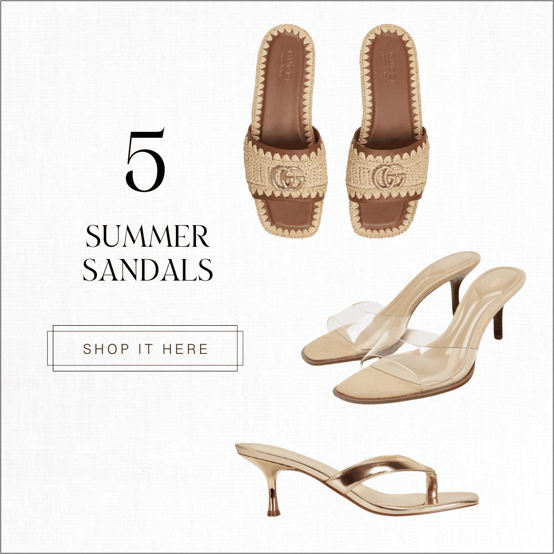 I love neutral sandals this time of year, and they’re really practical when going on vacation because they go with everything!

#LTKOver40 #LTKStyleTip #LTKShoeCrush