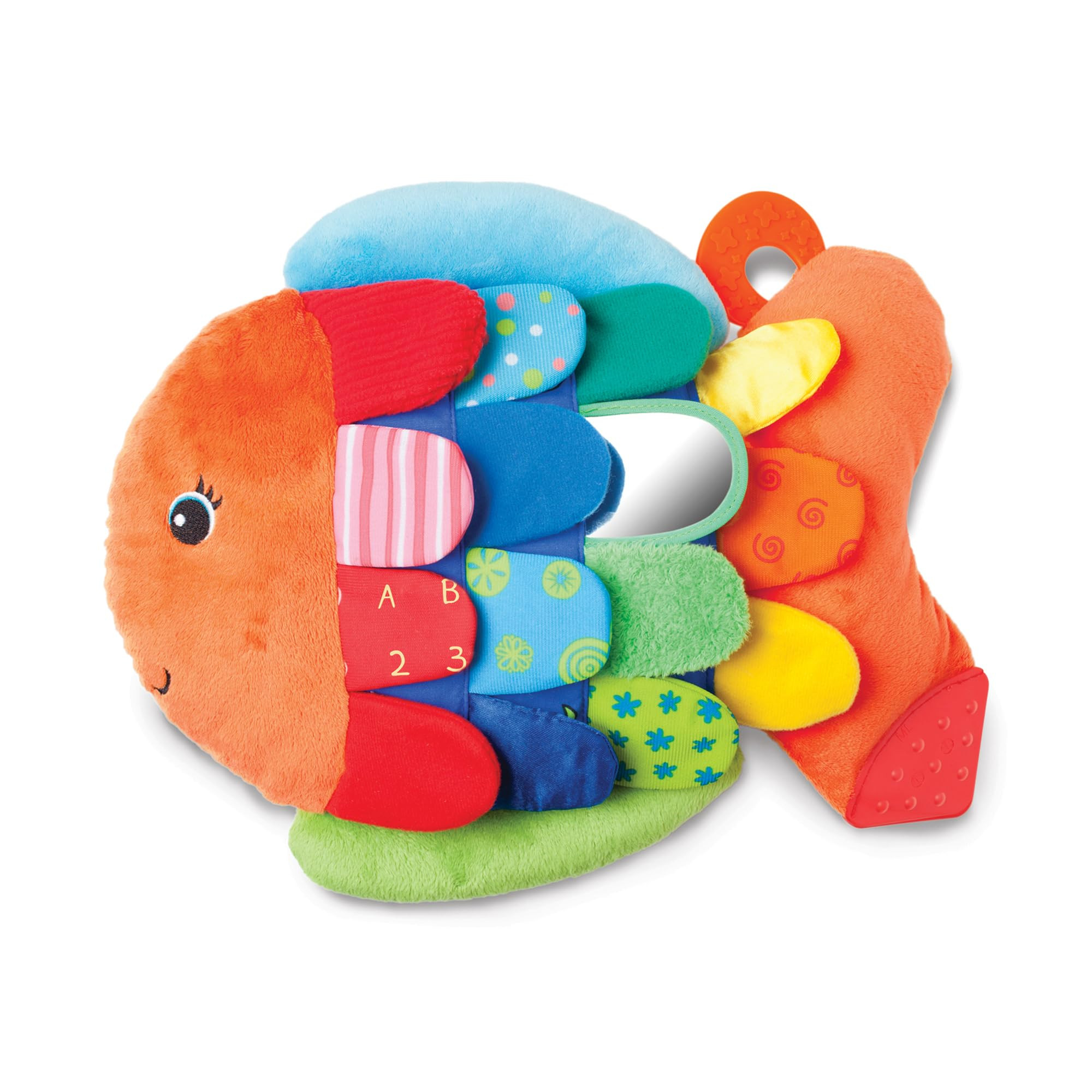 Melissa & Doug K’s Kids, Flip Fish Stuffed Animal, Soft Baby Book, Multi-Textured Squeaking & C... | Amazon (US)