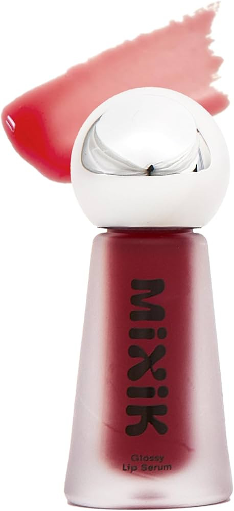 MIXIK Glossy Lip Serum, Ultra-Hydrating Lip Oil with Blue Agave, Olive & Avocado Oils for Soft an... | Amazon (US)