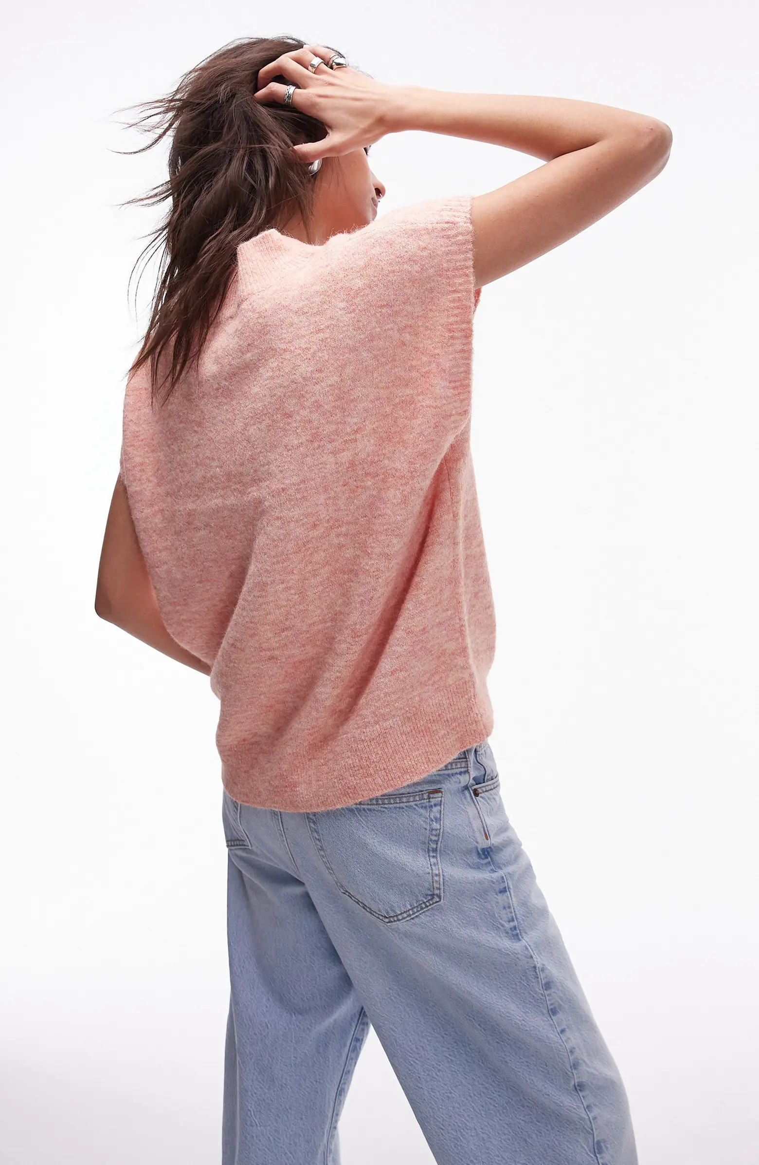 Topshop V-Neck Sweater Vest | Nordstrom | Nordstrom