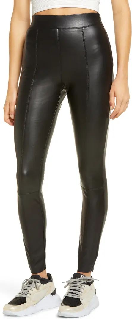 Topshop Sara Faux Leather Skinny Pants | Nordstrom | Nordstrom