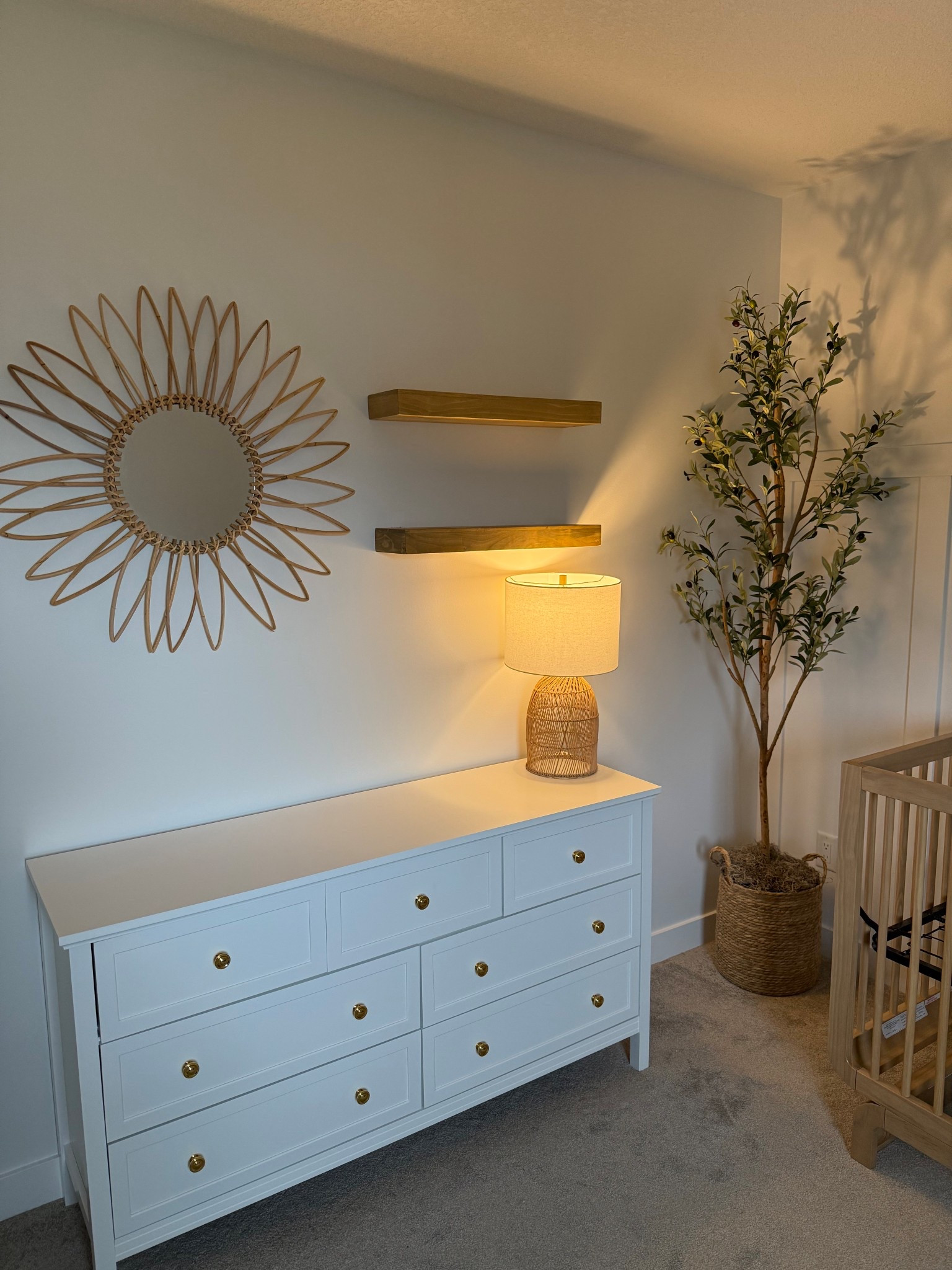 The start of our baby girls teddy bear themed nursery 🧸🤍 #genderneutralnursery #nurserytheme #teddybearnurserytheme #teddybearnursery 

#LTKmomlife #LTKHome #LTKBaby