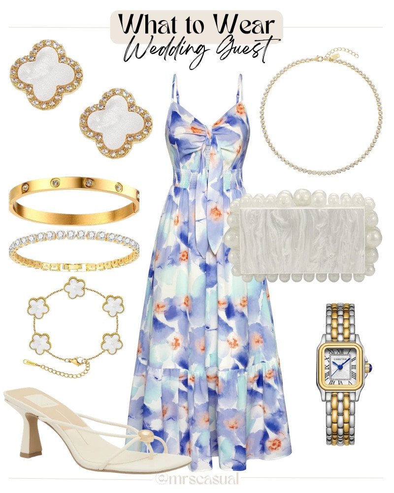 The prettiest wedding guest look that won’t break the bank 💙✨ 🔗⬇️

#LTKSeasonal #LTKootd #LTKMothersDay