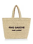 Logo Raffia Shopping Bag | Saks Fifth Avenue