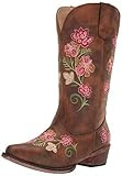 Roper Women's Riley Flowers Western Boot | Amazon (US)