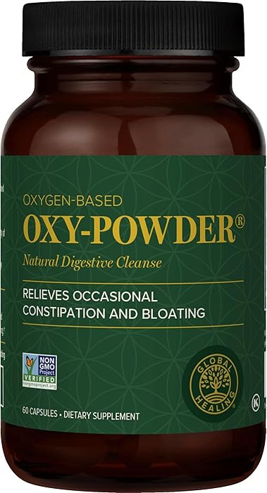 Global Healing Oxy-Powder Colon Cleanse, Constipation Relief for Women & Men, Magnesium Oxide Col... | Amazon (US)