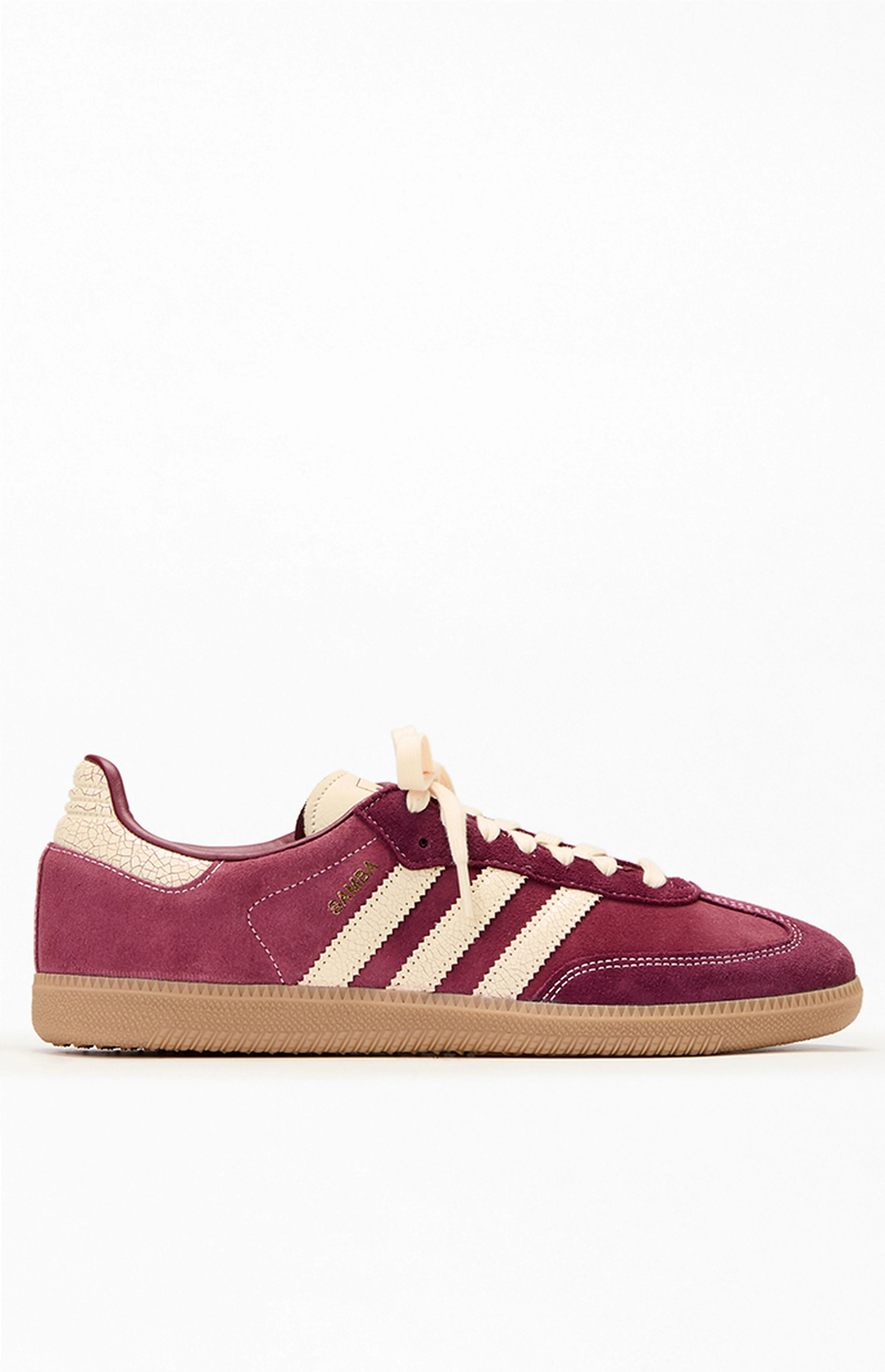 adidas Red & White Samba OG Shoes | PacSun
