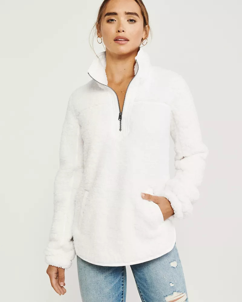 The Essential A&F Sherpa Fleece | Abercrombie & Fitch US & UK