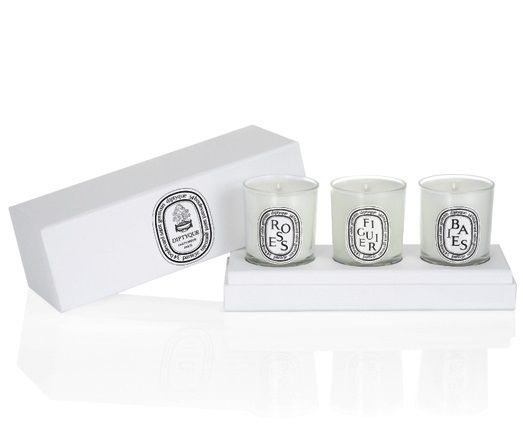 Set of Small candles (Berries, Fig Tree, Roses) | Diptyque (UK)