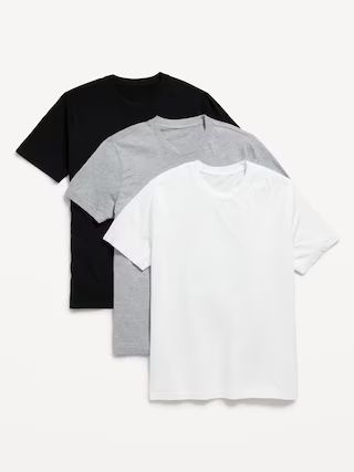 Solid Crew-Neck T-Shirt 3-Pack | Old Navy (US)