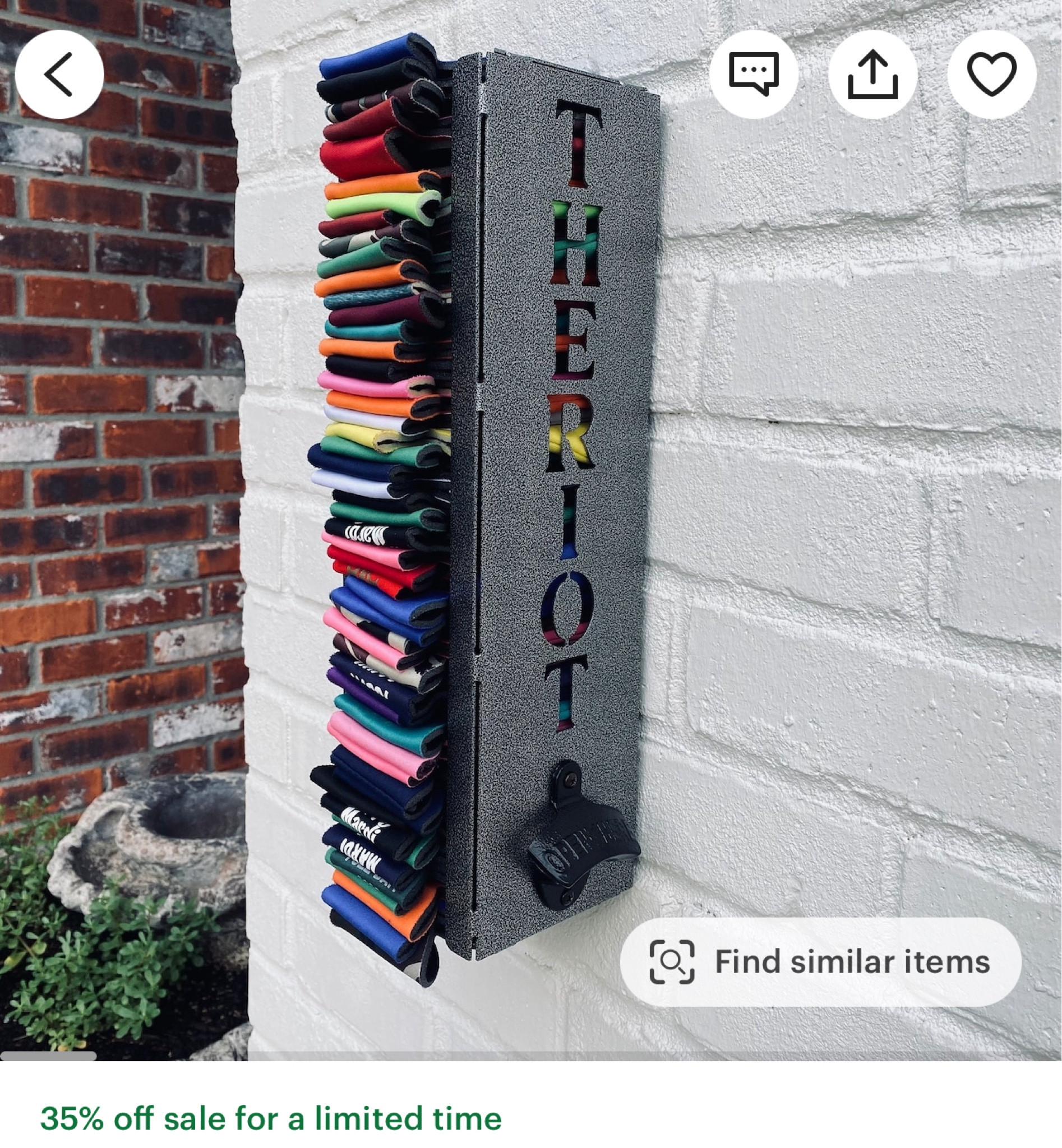 Father’s Day gift, koozie holder and bottle opener, man cave or garage accessories, personalized husband, brother, dad, son gift

#LTKHome #LTKFamily #LTKMens