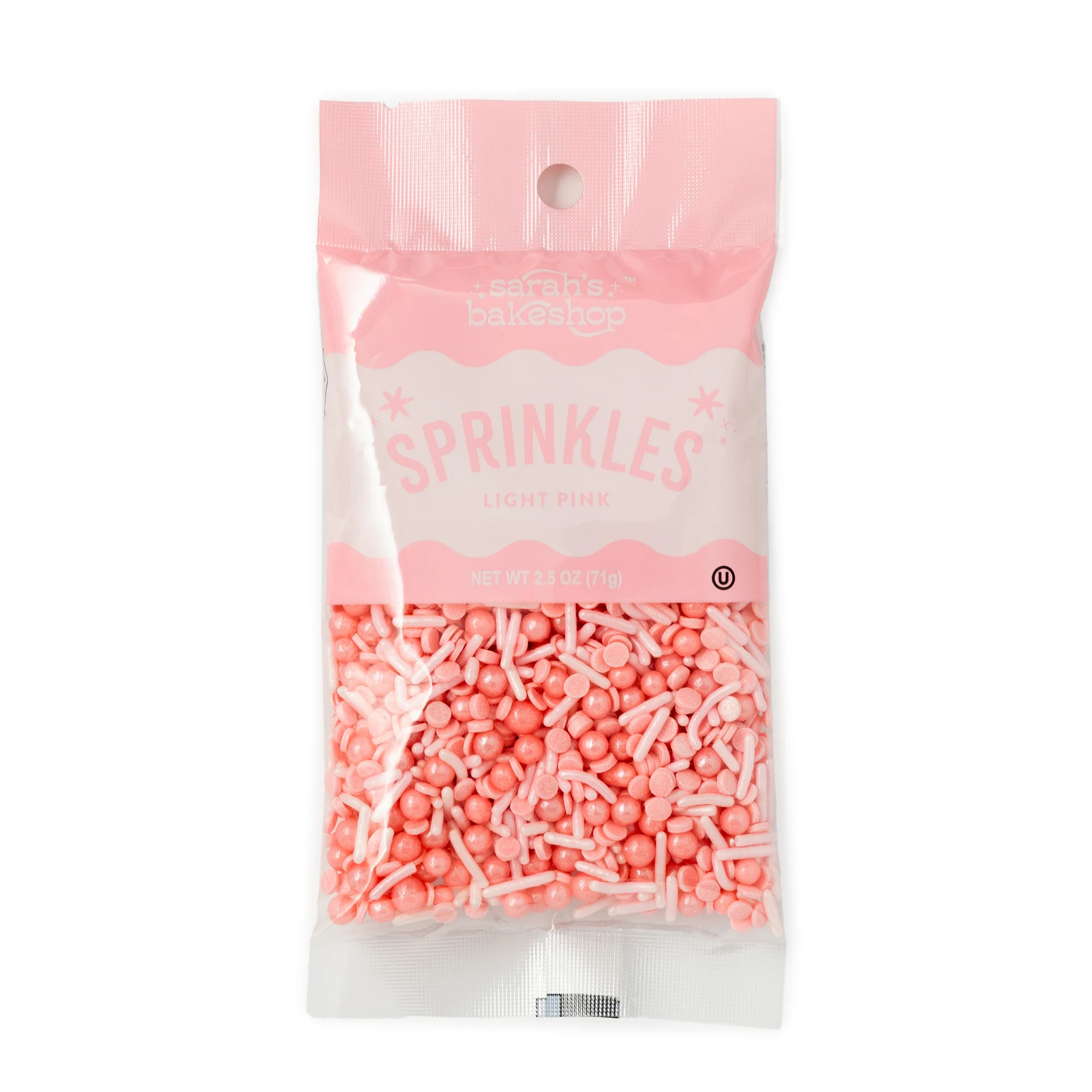 Miss Jones Baking Co. Sprinkle Bag Light Pink 2.5oz | Walmart (US)