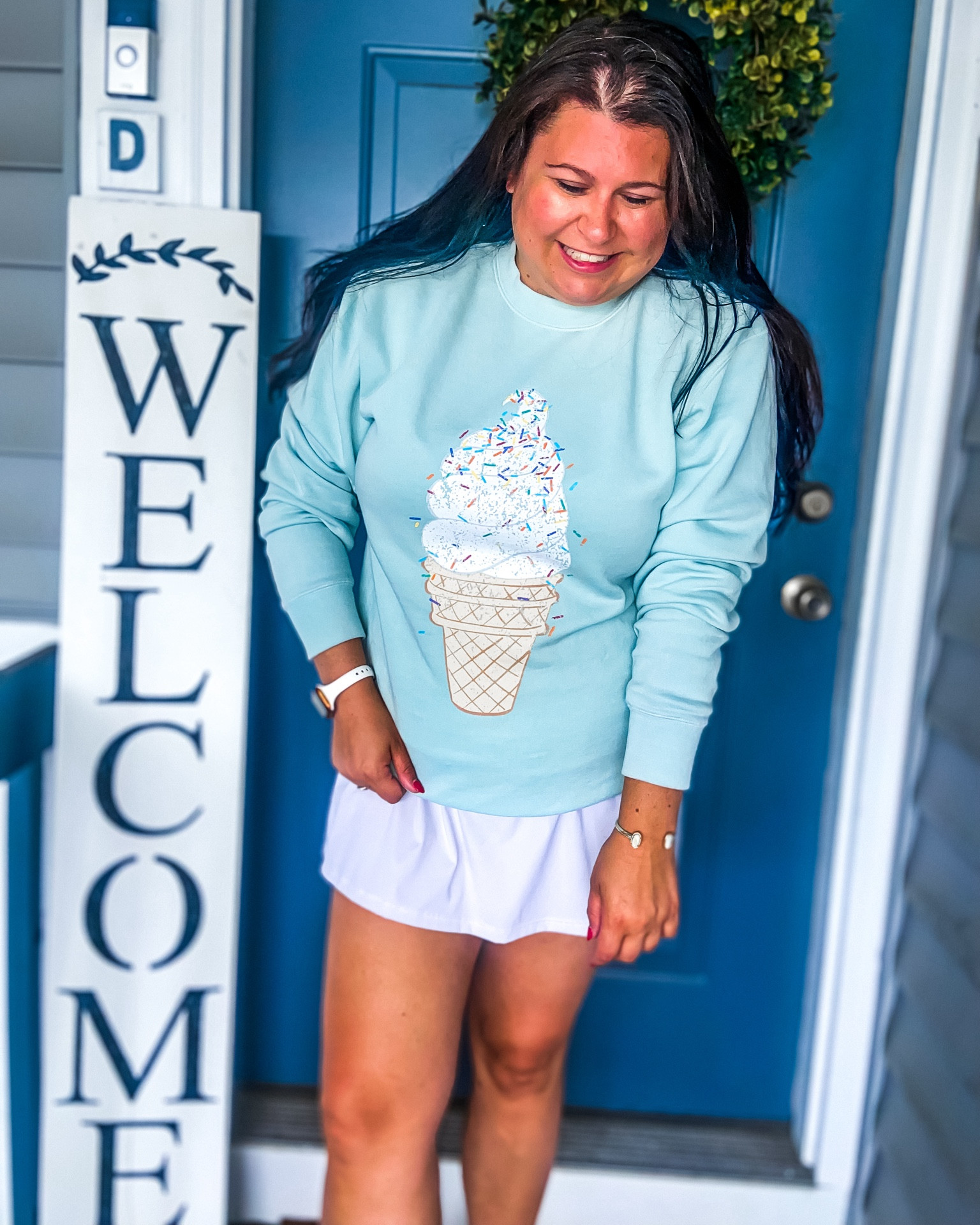 Gloomy Columbus days call for cute and cozy sweatshirts! Not to sound like Phyllis from The Office but gloomy days like today make me want to stay at home curled up with a good book….or Netflix binge 😂😂 Speaking of books though, I just finished Before We Were Innocent and it was SO good! I’m on the hunt now for my next read! Drop your recommendations in the comments asap and shop my look directly in stories or on my @shop.ltk page! 
.
.
.
#gloomyday #gloomydays #raindrops #rainyday #july #sweatshirt #sweatshirts #livingfully #everydaywithk #ohio #ohiogram #ohiogirl #midwestlife #summer #summertime #summervibes #bookreview #bookrecommendations #ootd #everydaystyle #howtostyle #howtowear #howtowearit #wearitloveit #midsizestyle #tennisskirt #amazonfinds

#LTKMidsize #LTKFindsUnder50 #LTKStyleTip