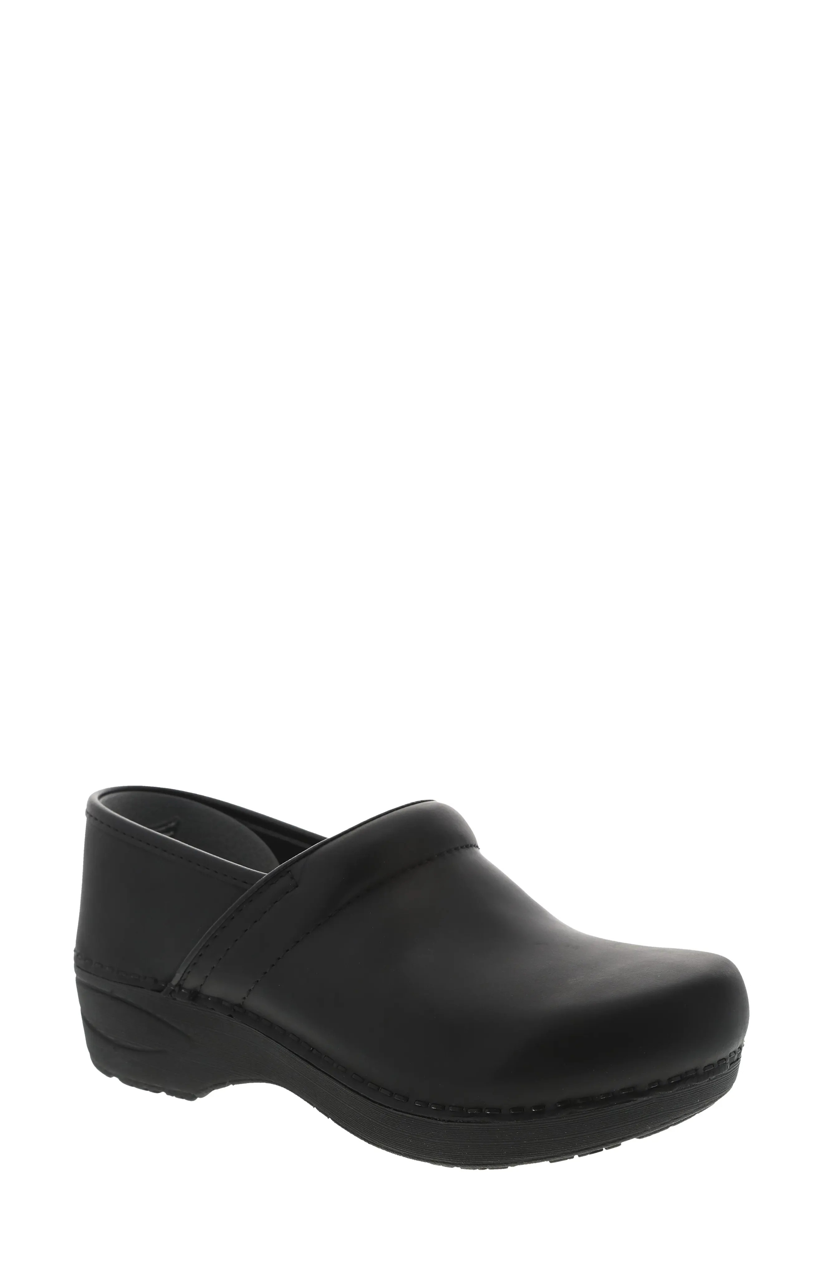 Dansko XP 2.0 Clog, Size 7.5-8Us in Black Waterproof Leather at Nordstrom | Nordstrom