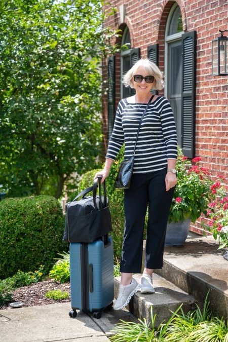 He is my simple travel day outfit that I wore on my way to Londonairplane

#LTKstyletip #LTKtravel #LTKover40