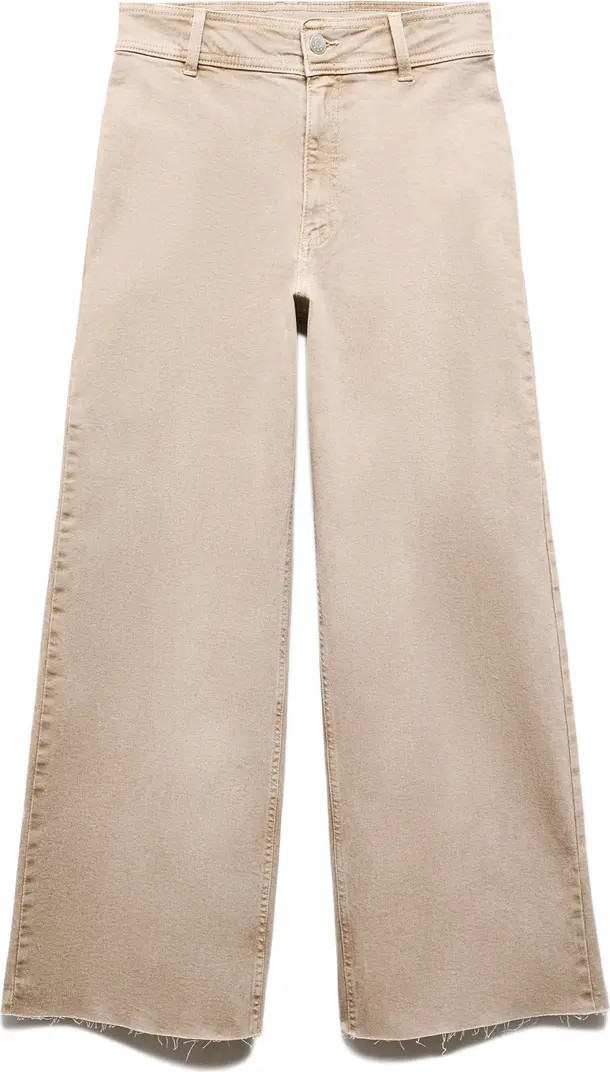 High Waist Wide Leg Culotte Jeans | Nordstrom