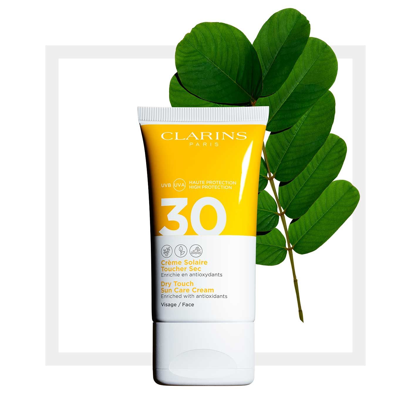 Dry Touch  Sun Care  Cream for Face SPF 30 | Clarins (UK)