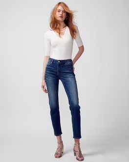 Mid-Rise Everyday Soft Denim™ Slim Jeans | White House Black Market