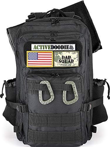 Dad Diaper Bag, Diaper Bag Backpack for Dad, Changing Pad, Stroller Straps, Included Patches, Dad... | Amazon (US)