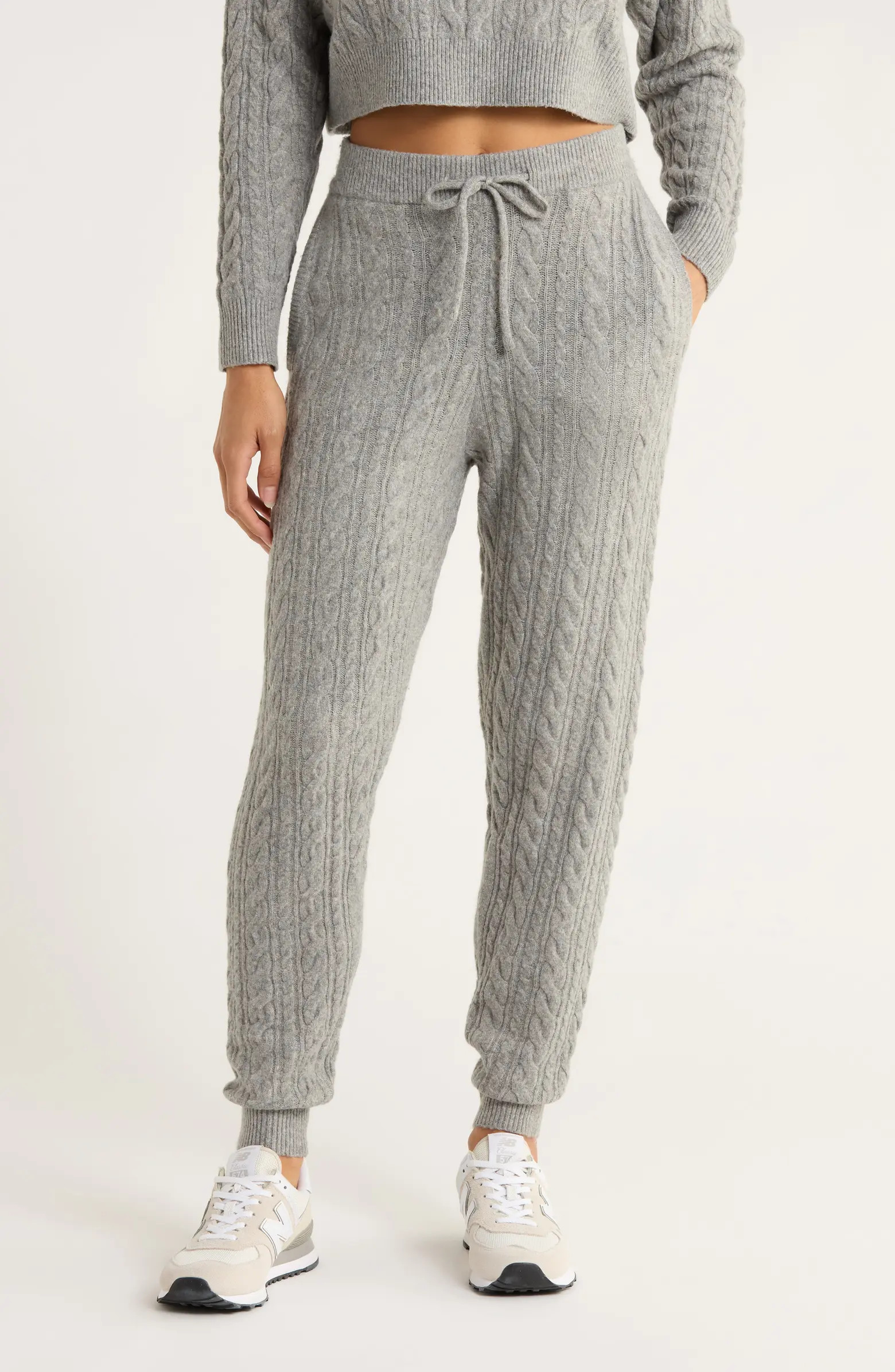 Cable Knit Joggers | Nordstrom