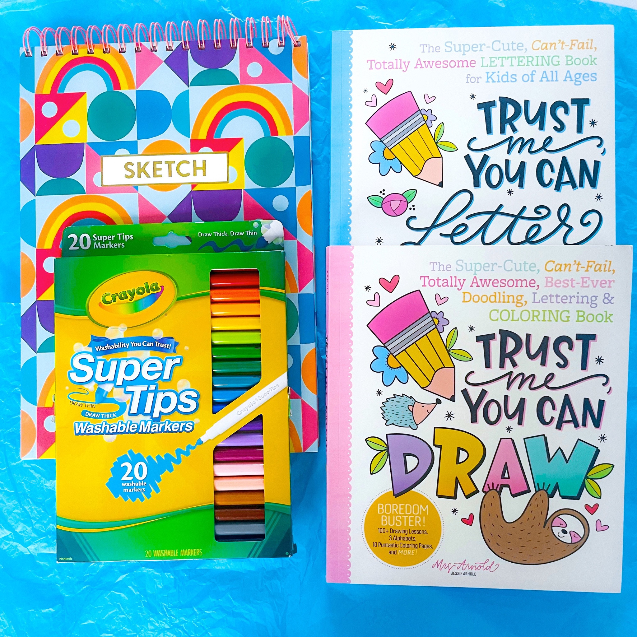 Crayola 20ct Super Tips Washable Markers : Target