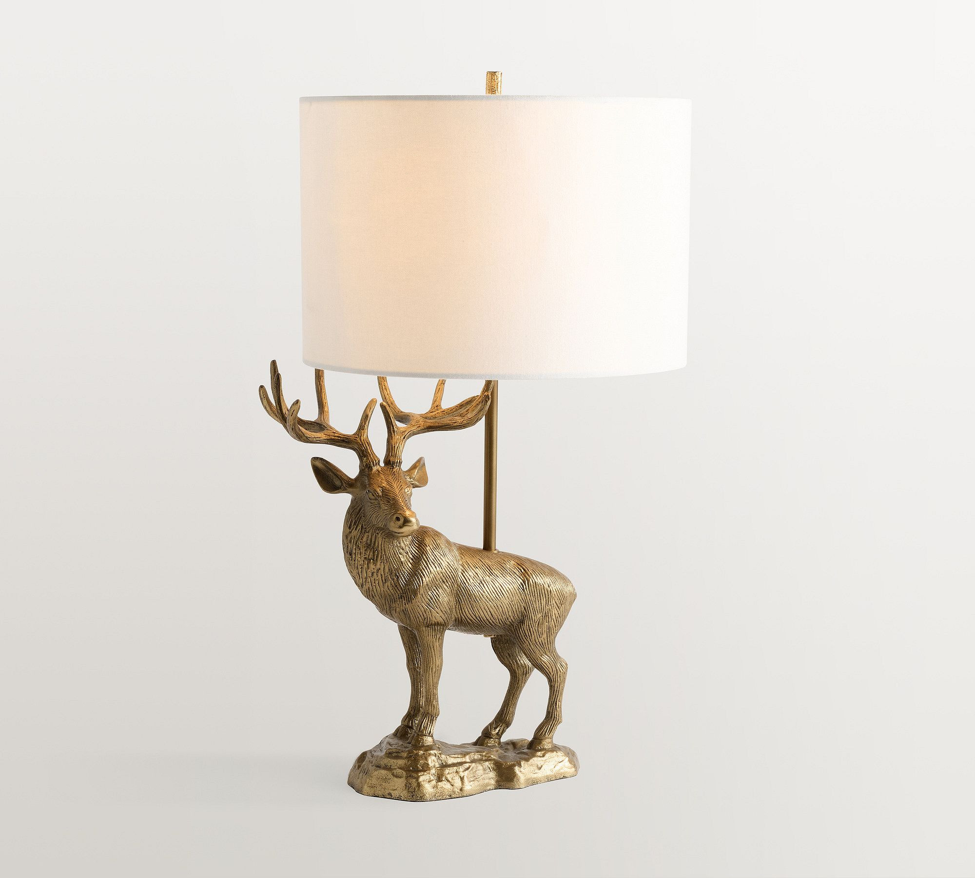 Figural Stag Table Lamp (27") | Pottery Barn (US)