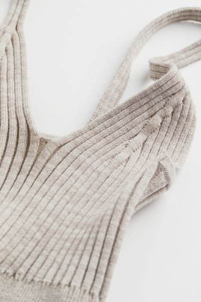 Rib-knit Crop Top | H&M (US + CA)