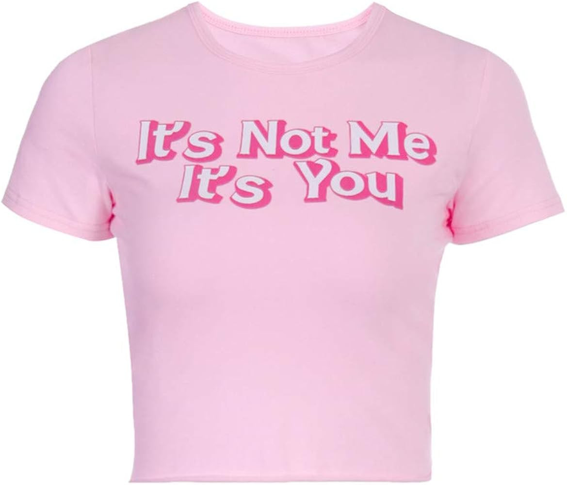 SansoiSan Women T-Shirt Elastic Femme Streetwear Tops | Amazon (US)