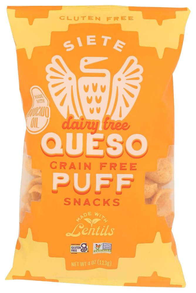 Siete Puffs Queso 4 OZ | Amazon (US)