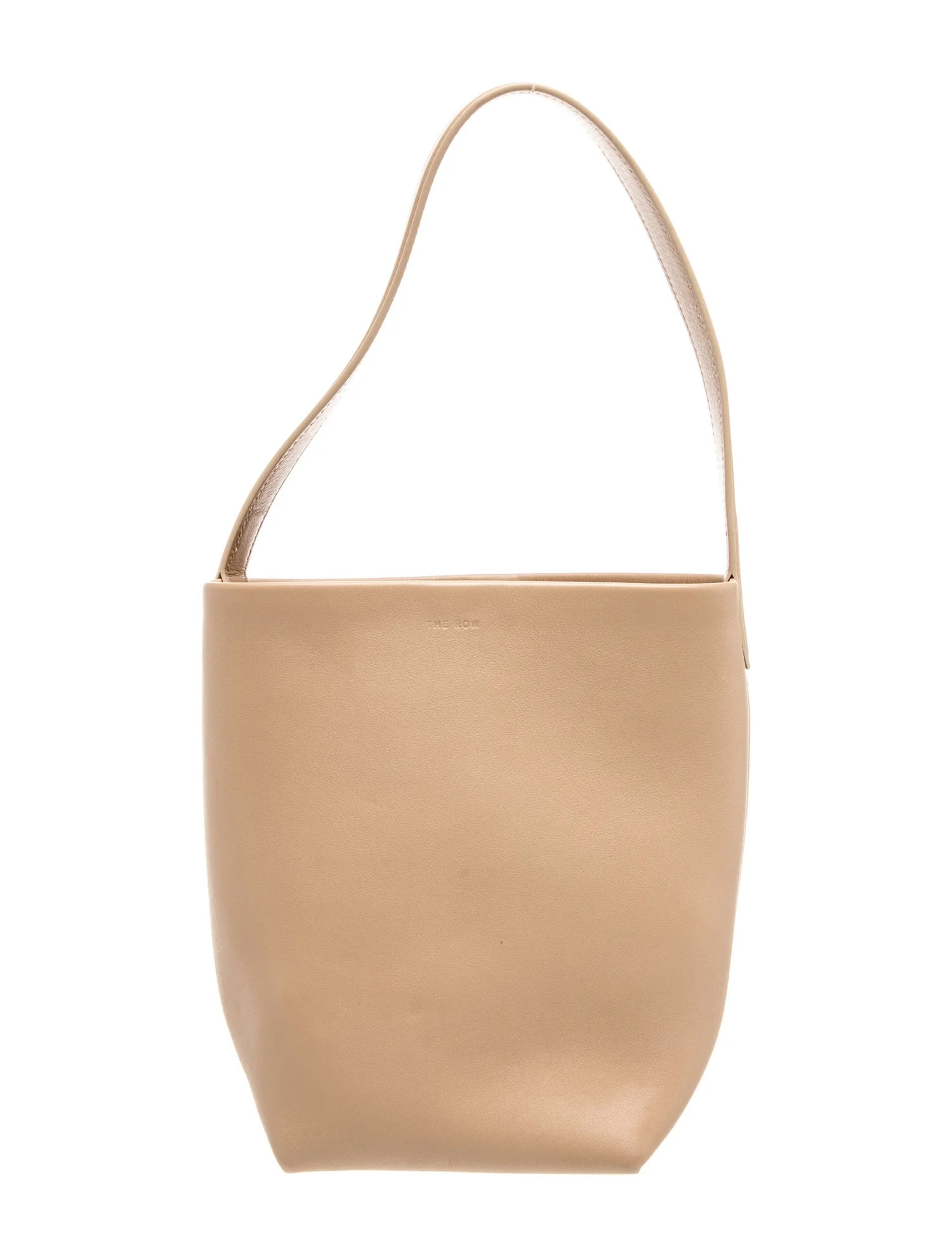 The Row Leather N/S Park Tote Small - Neutrals Bucket Bags, Handbags - THR204571 | The RealReal | The RealReal