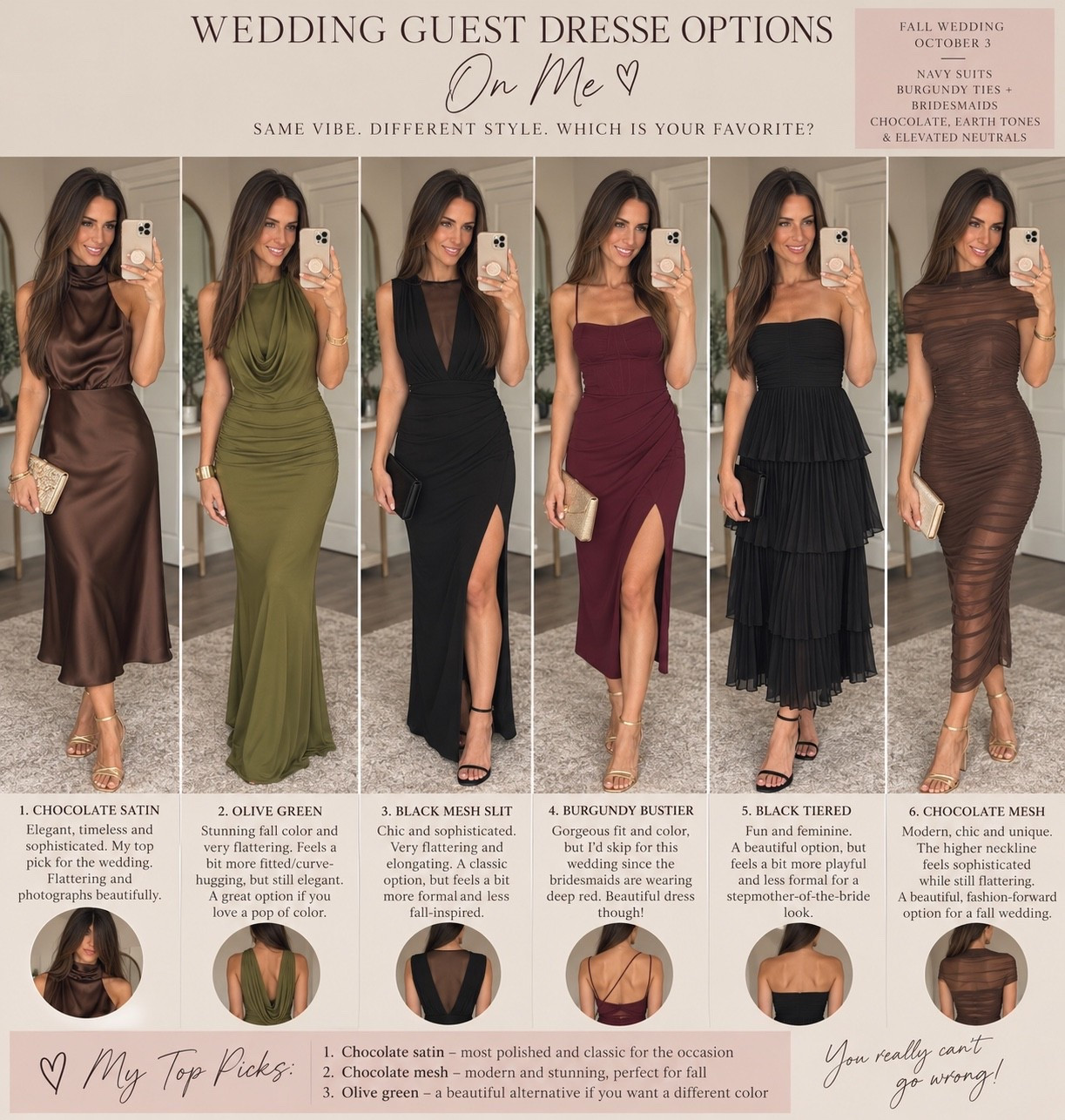 Fall Wedding Guest Dresses I’m obsessed with!

#LTKootd #LTKWedding #LTKPetite