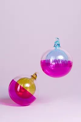 Jolly Glass Ornament | Anthropologie (US)