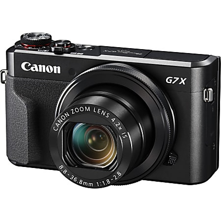 Canon PowerShot G7 X Mark II 20.1 Megapixel Compact Camera 1 Sensor Autofocus 3 Touchscreen LCD 4... | Office Depot and OfficeMax 