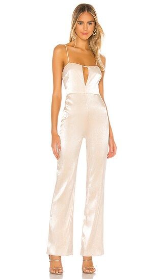 Nicole Jumpsuit in Champagne | Revolve Clothing (Global)