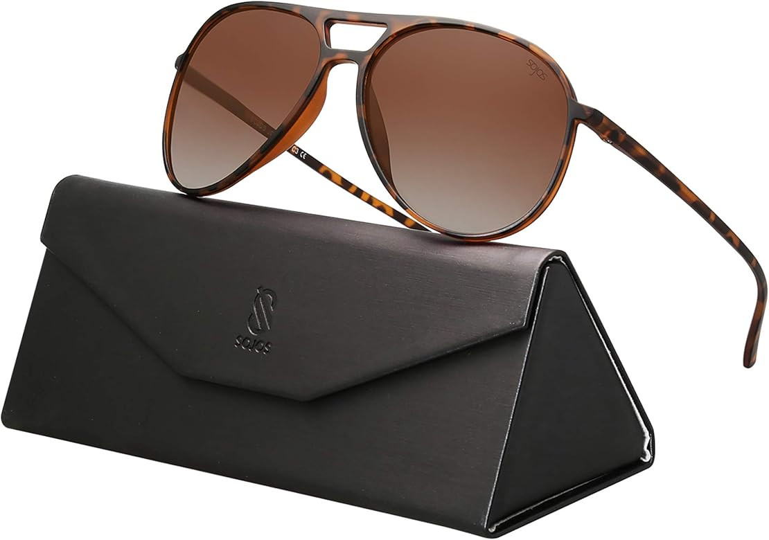 SOJOS Classic Polarized Ultra Lightweight Flexible Men Women Sunglasses JOURNEY SJ2065 | Amazon (US)