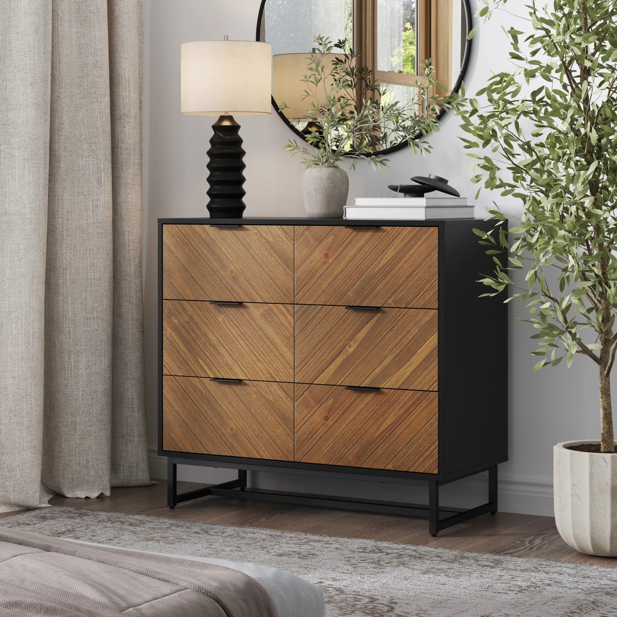 3-Drawer Brushed Fir Dresser | Nathan James