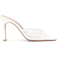 Amina Muaddi Amina Mu I Alexa Lace 95 Slippers | Balardi (US & Canada)
