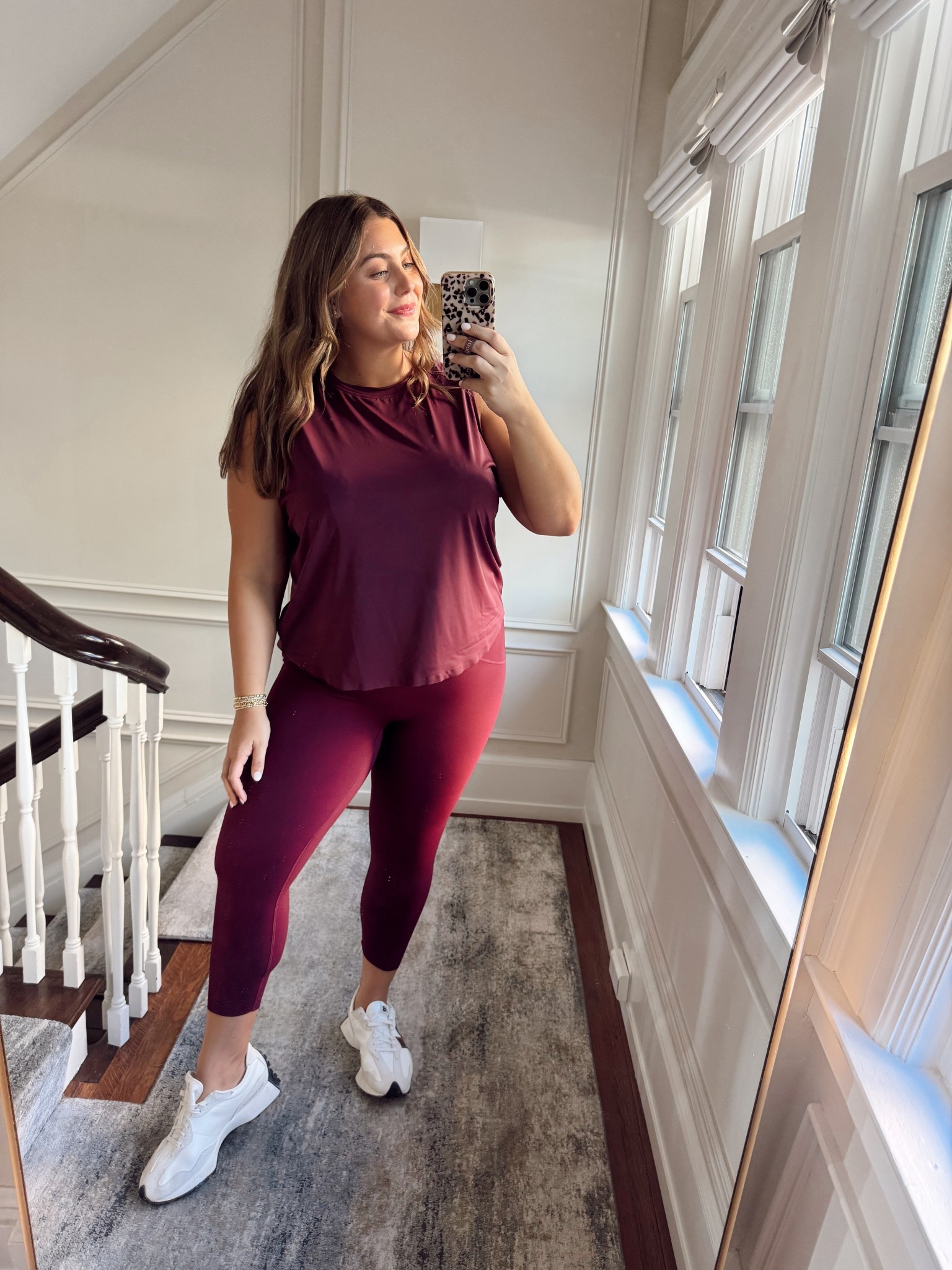Wearing size 1X in everything - new fall colors released from Spanx! Use CARALYN15 for 15% off your first order + free shipping. 

#LTKActive #LTKPlusSize #LTKSeasonal