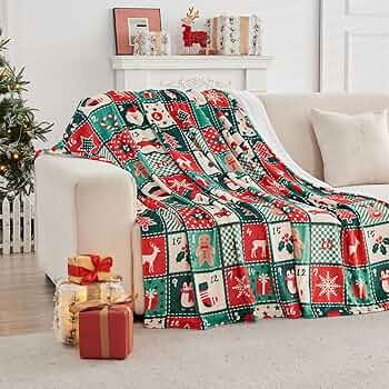 Gogreen Cozy Blanket Printed Blanket Throw Christmas Collection Blanket - 300 GSM Fleece Blanket ... | Amazon (US)