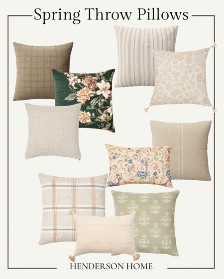 Threshold throw pillows so many great combinations. I get a lot of questions on how to mix and match here are some pairings to make it easier ! 


Throw pillows. Couch pillows. Bedding pillows. Spring throw pillows. Floral pillows. Studio McGee pillows. Threshold pillows 

#LTKSeasonal #LTKstyletip #LTKhome