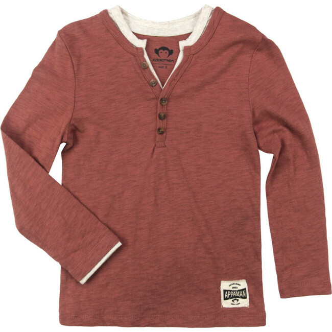 Camden Long Sleeve, Clay | Maisonette