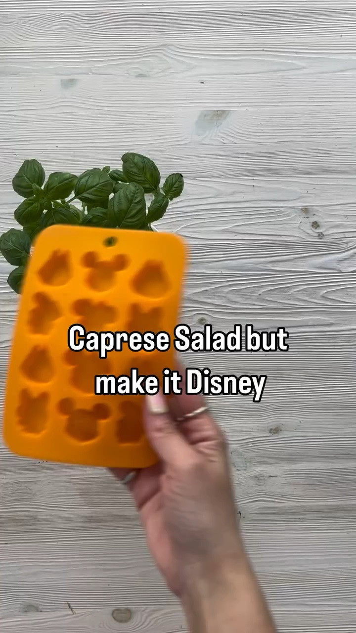 When you take a simple salad and make it magical ✨🍅🌿
.
Let me know if you need the link for this silicon mold. 🔗🔗
.
#capresesalad #disneyinspiredmeal #disneyideas summer salad ideas, bbq summer salad, mickey shaped food @disneyfamily @disney @disneystudioscanada